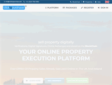 Tablet Screenshot of clicktopurchase.com